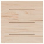 vidaXL Dessus de table 50x50x2 5 cm bois de pin massif