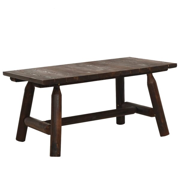 vidaXL Table basse 90x50x41 cm bois massif d'épicéa