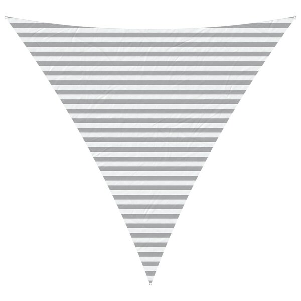 vidaXL Voile d'ombre 4 x 4 x 4 m 100   polyester Oxford Triangulaire