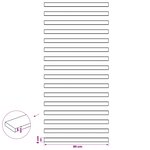 vidaXL Latte de lit 32 pc Naturel 90 x 6 x 1 3 cm Pin massif