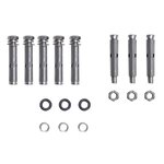 vidaXL Auvent latéral rétractable de patio 160x500 cm Bleu