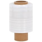 vidaXL Films étirables 50 Pièces transparent 23 μm 10 cm x 150 m