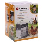 FLAMINGO Mangeoire à poulets à pédale automatique Timo 12 kg