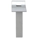 vidaXL Portail en maille Acier galvanisé 289x100 cm Gris