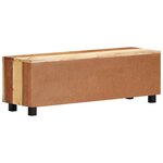 vidaXL Meuble TV 100x30x33 cm Bois de récupération massif