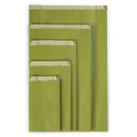 Pochette cadeau kraft vert olive 18 x 33 x 6 cm (lot de 250)