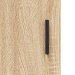 vidaXL Buffet chêne sonoma 100x36x60 cm bois d'ingénierie