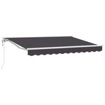 vidaXL Cadre d'auvent Anthracite 300 x 200 cm