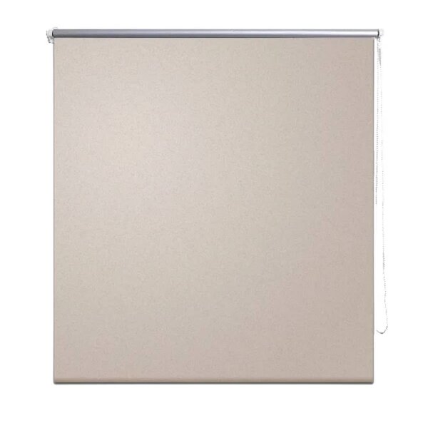 Store enrouleur occultant beige 60 x 120 cm