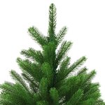vidaXL Arbre de Noël artificiel pré-éclairé 120 cm vert