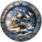 Pièce de monnaie en Argent 1 Dollar g 31.1 (1 oz) Millésime 2025 Famous Ships HMS VICTORY