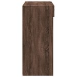 vidaXL Buffet chêne marron 80x42 5x93 cm bois d'ingénierie