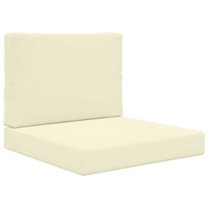vidaXL Coussin de canapé d'extérieur Polyester Crème 60 x 60 cm