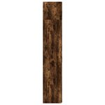 vidaXL Armoire de rangement chêne fumé 70x42 5x225cm bois d'ingénierie