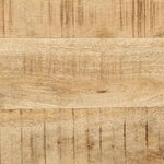 vidaXL Meuble TV mural 100x32x25 cm bois massif manguier brut