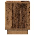 Table de chevet vidaXL en vieux bois 45x34x44 cm en bois reconstitué