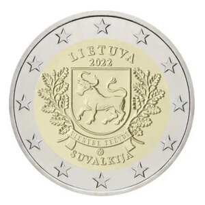 2 euros commémorative Lituanie 2022 - Suvalkija.
