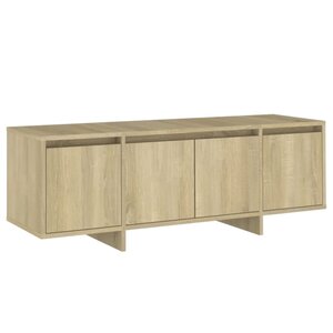 vidaXL Meuble TV chêne sonoma 120x30x40 5 cm bois d'ingénierie