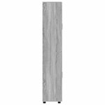 vidaXL Haut Armoire avec étagère FLORIN Gris Sonoma 60 x 35 x 182 cm