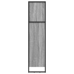 vidaXL Bibliothèque Gris Sonoma 80 x 30 x 155 cm Bois d'ingénierie