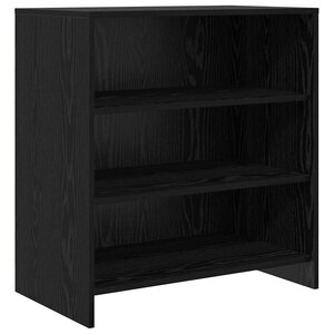 vidaXL Buffet Noir 70 x 41 x 75 cm Bois d'ingénierie