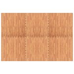 vidaXL Tapis de sol de piscine 6 Pièces bois 4 32 ㎡ Mousse EVA