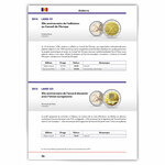 Catalogue des pièces de 2 euros commémoratives 2024.