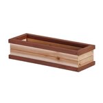 Axi Bac A Fleurs En Bois De Cèdre