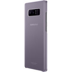 Coque rigide samsung ef-qn950cv lavande transparente pour galaxy note8 n950