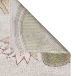 Tapis de jeux en coton - mare et nénuphars - 140 x 200 cm