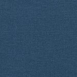 vidaXL Coussins de siège 2 Pièces Bleu Ø80 x 29 cm tissu
