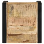 Vidaxl tables gigognes 3 pièces bois solide de manguier