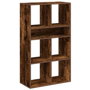 vidaXL Bibliothèque chêne fumé 66x31x112 cm bois d'ingénierie