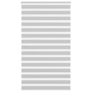 vidaXL Store zèbre gris clair largeur du tissu 115 9 cm polyester