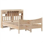vidaXL Cadre de lit sans matelas 140x200 cm bois massif de pin