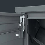 Boîte aux lettres et colis 2-en-1 connectée Boks One + Porte arrière pour encastrement (RAL 7035)