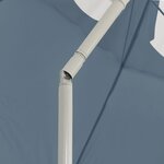 Vidaxl parasol de plage bleu 300 cm