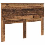vidaXL Tête de lit Bois Ancien 160 cm Bois d'ingénierie