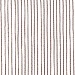 vidaXL Rideau en fils 2 Pièces 140 x 250 cm Marron