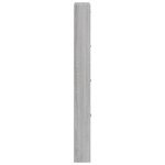 vidaXL Armoire à chaussures Sonoma gris 59x17x150 cm Bois d'ingénierie
