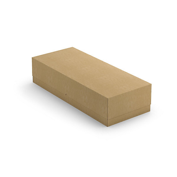 Caisse carton télescopique simple cannelure à montage instantané 120x50x20/35 cm (lot de 5)