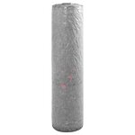 vidaXL Polaire pour Piscine Gris 1 x 25 m Polyester et coton