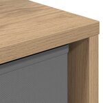 vidaXL Buffet Chêne artisanal 49 5 x 22 x 47 cm