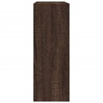 vidaXL Armoire à chaussures chêne marron 60x21x57 cm bois d'ingénierie