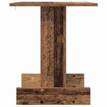 vidaXL Table d'appoint Bois ancien 44 5 x 45 x 55 cm Bois d'ingénierie