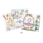 Djeco DJ09699 - Coloriages Les petites portes de Pupi