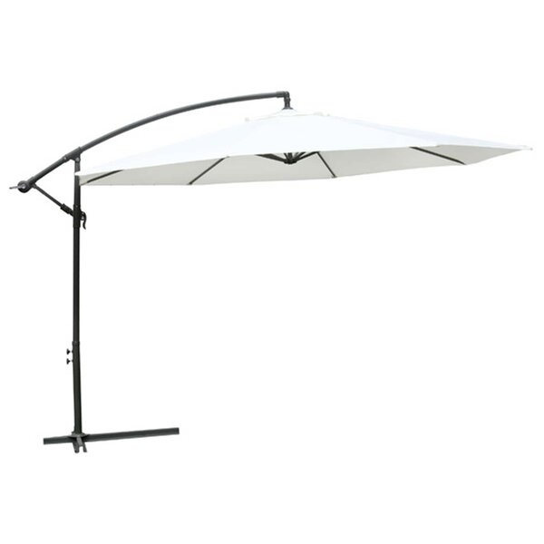 vidaXL Parasol Suspendu Blanc