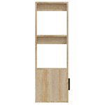 vidaXL Buffet Chêne sonoma 80x30x90 cm Bois d'ingénierie