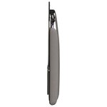 vidaXL Tête de lit suspendue Avec lumière LED Taupe Tissu