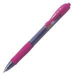 Stylo bille à encre Gel G2 07 Pointe Moyenne Rose x 12 PILOT